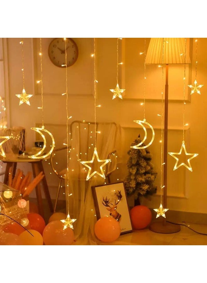 ستارة هلال و نجوم اضاءة وورم - Image 1